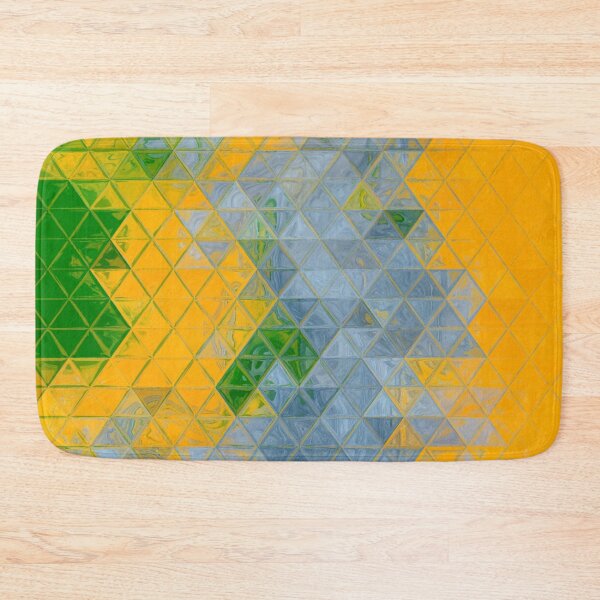 Item preview, Yellow and Gray mosaic designed and sold by LibicoStore.