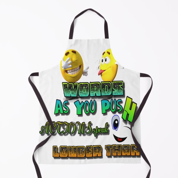 Item preview, as you push ACTIONS speak louder than words  designed and sold by atomsama.