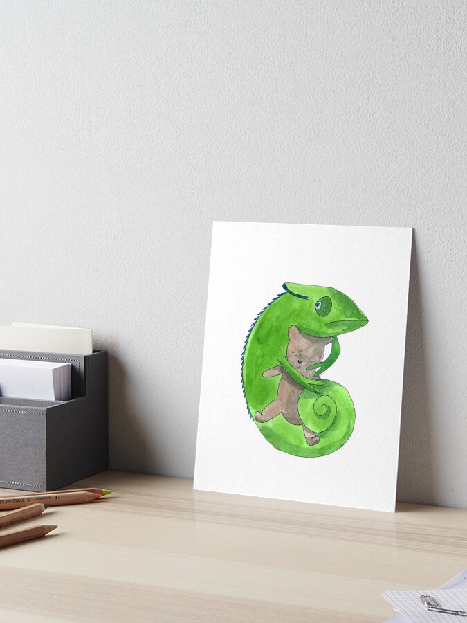 chameleon teddy bear