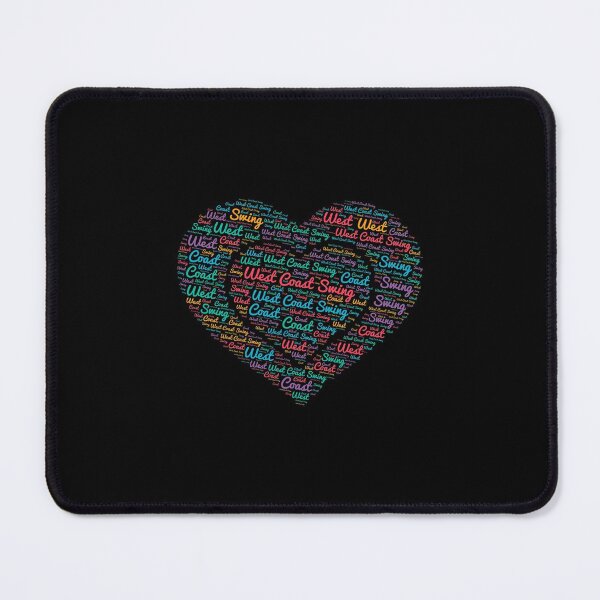 Item preview, West Coast Swing Dance Heart designed and sold by Dubbra.