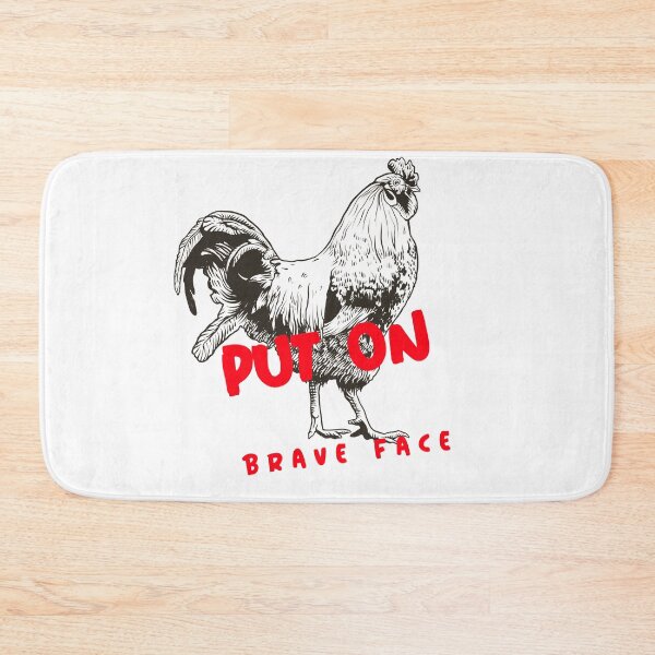 Item preview, Put on brave face designed and sold by vesnavesna.