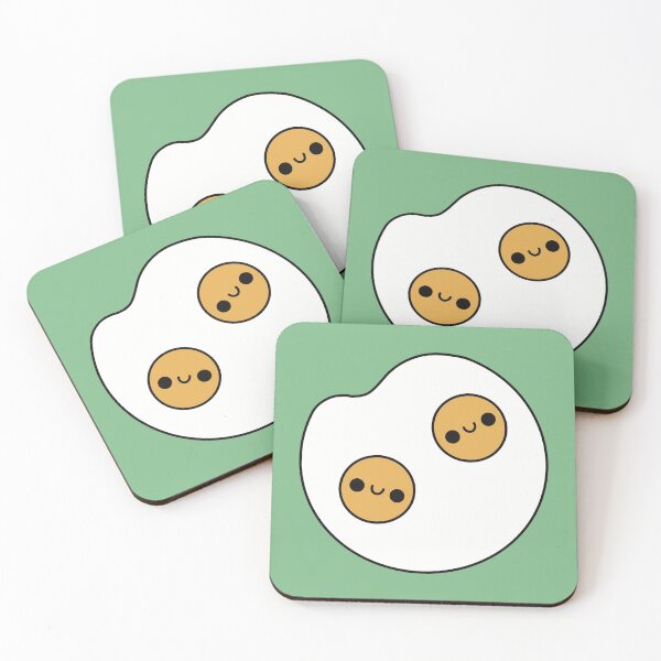Item preview, Cute Kawaii Fried Eggs designed and sold by KawaiiByDice.