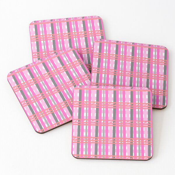 Item preview, Pink Plaid Pattern designed and sold by Oh-Marsha.