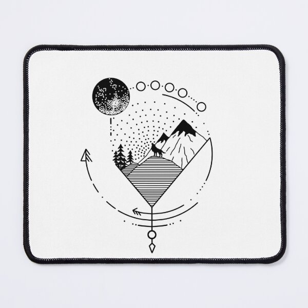 Item preview, wolf howling to the moon  designed and sold by Zeartes.