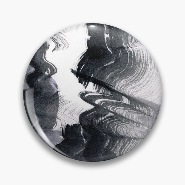 Item preview, ink explorations (190) - abstract black india ink painting designed and sold by expl-rations.