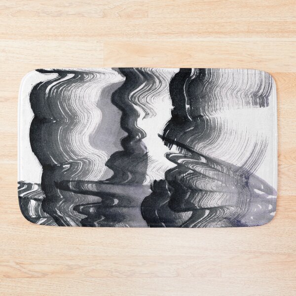 Item preview, ink explorations (190) - abstract black india ink painting designed and sold by expl-rations.