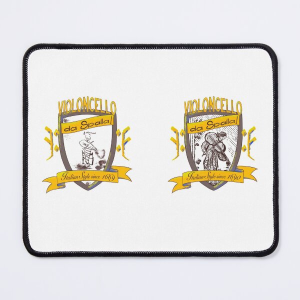 da Spalla Torelli and Bononcini shields Mouse Pad