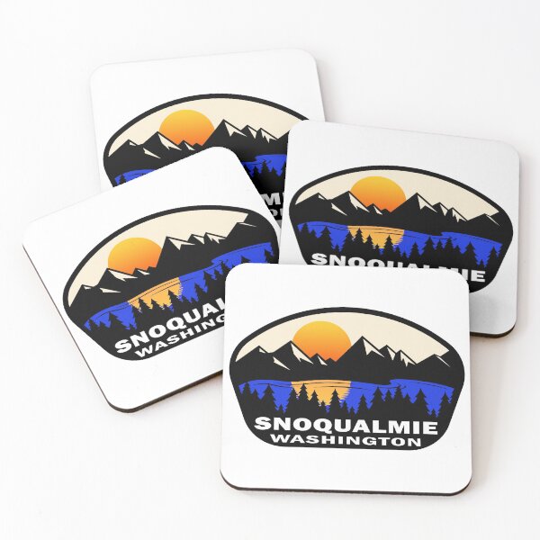 Item preview, Snoqualmie Washington WA designed and sold by Travel Time.