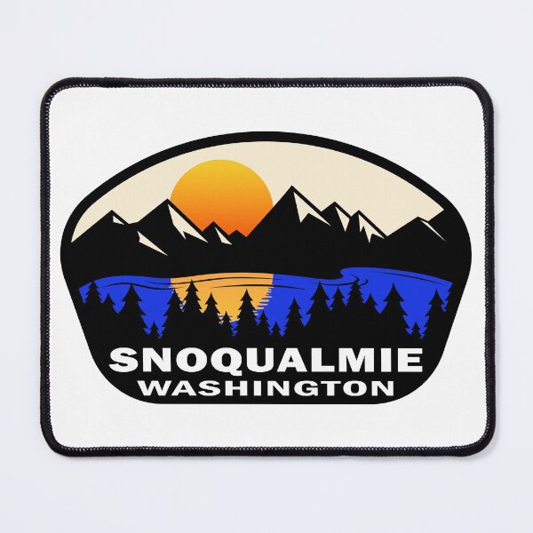 Item preview, Snoqualmie Washington WA designed and sold by Travel Time.