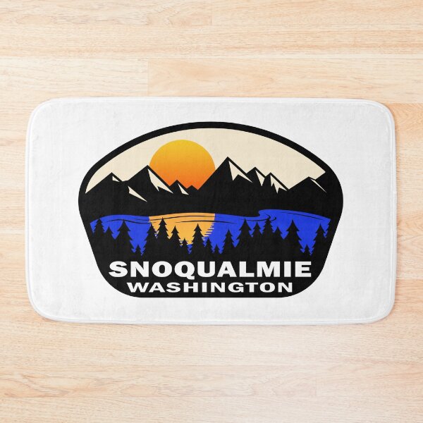 Artikelvorschau, Snoqualmie Washington WA entworfen und verkauft von Travel Time.
