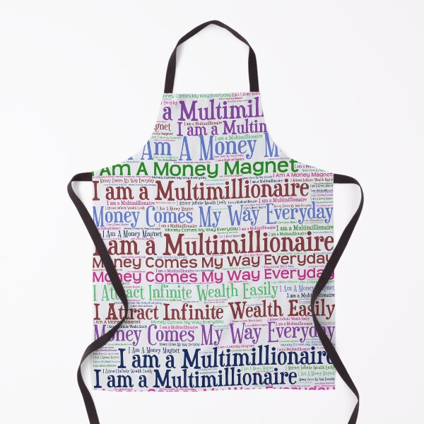 Item preview, Law of Attraction Vision Board Wealth Multimillionaire Pink Purple designed and sold by frankie5368.