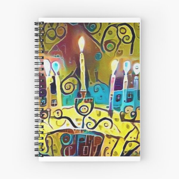 Item preview, Bright Lights Menorah designed and sold by ninasilver.