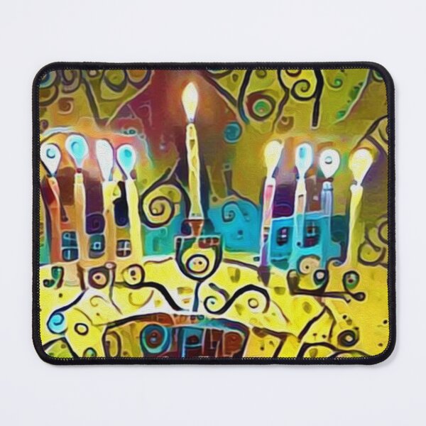 Item preview, Bright Lights Menorah designed and sold by ninasilver.