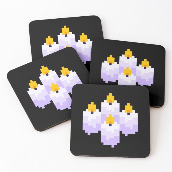Item preview, Little White Pixel Candles designed and sold by rin3d .