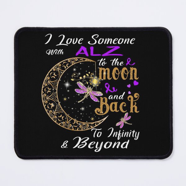 Item preview, I Love Someone With ALZ To The Moon And Back designed and sold by Adropine.