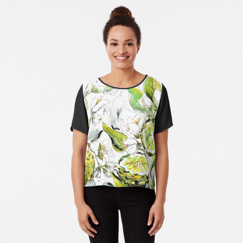 Item preview, Chiffon Top designed and sold by SarahGoughArt.