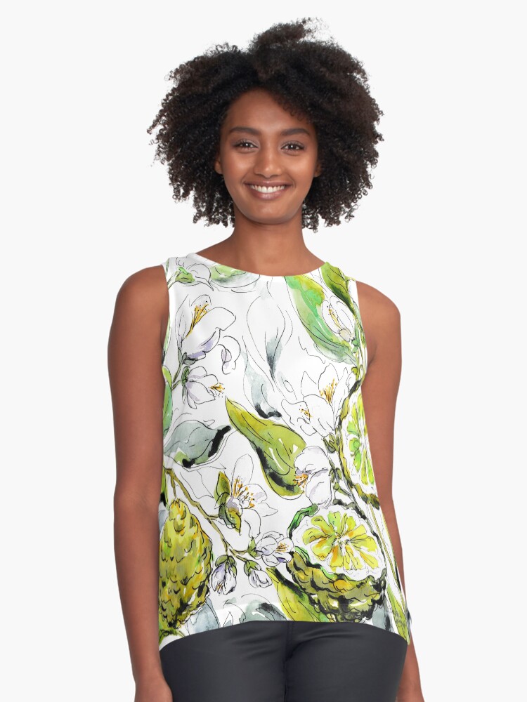 Item preview, Sleeveless Top designed and sold by SarahGoughArt.