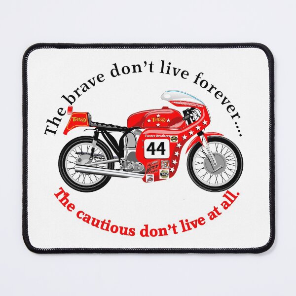 Item preview, Triton motorcycle live life designed and sold by Fozzyartsales.