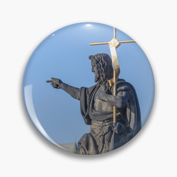 Item preview, Statue of Jesus pointing to St Vitus's Cathedral designed and sold by Graham Prentice.