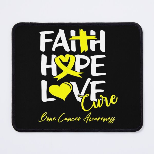 Item preview, Faith Hope Love Cure Bone Cancer Awareness designed and sold by Grooffos.