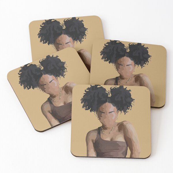 Item preview, lauryn nicole curly puffs designed and sold by luzerome.