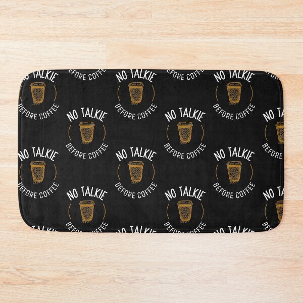Item preview, NO TALKIE BEFORE COFFEE T-SHIRT COFFEE LOVER ESSENTIAL  designed and sold by BestCoolStuff.