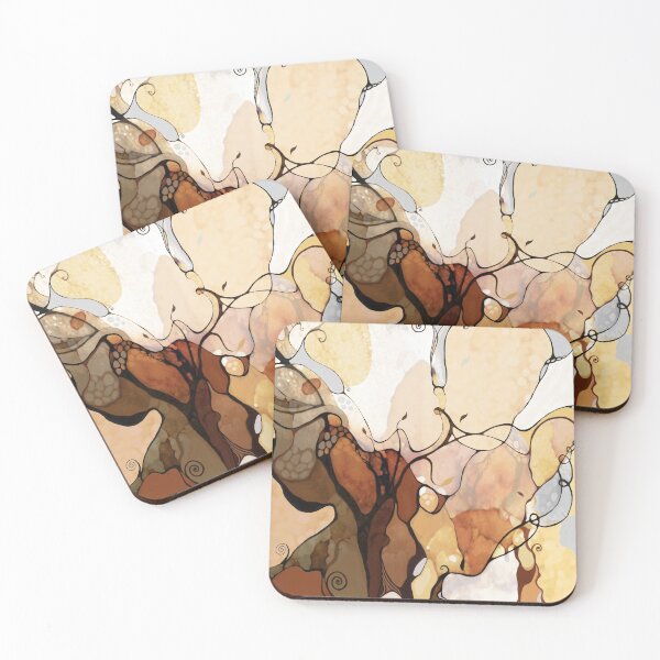 Item preview, Abstract drawing of trees, vines and leaves designed and sold by Svitac.