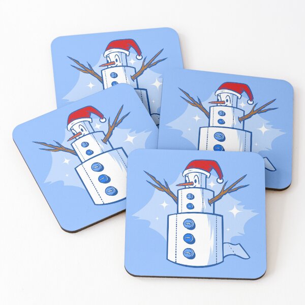Item preview, funny covid christmas toilet paper snowman  designed and sold by Gossip Rag.