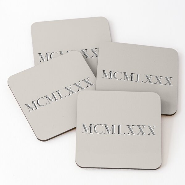 Item preview, Roman Numeral 1980 designed and sold by GloopTrekker.