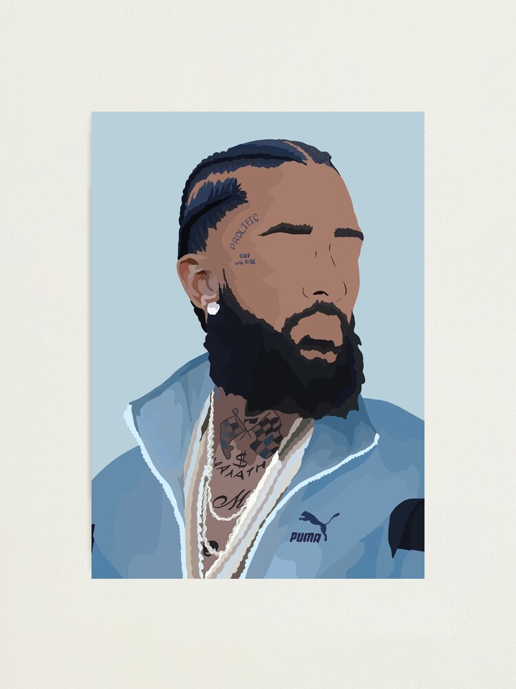 Nipsey Hussle Wall Art  Paintings, Drawings & Photograph Art Prints