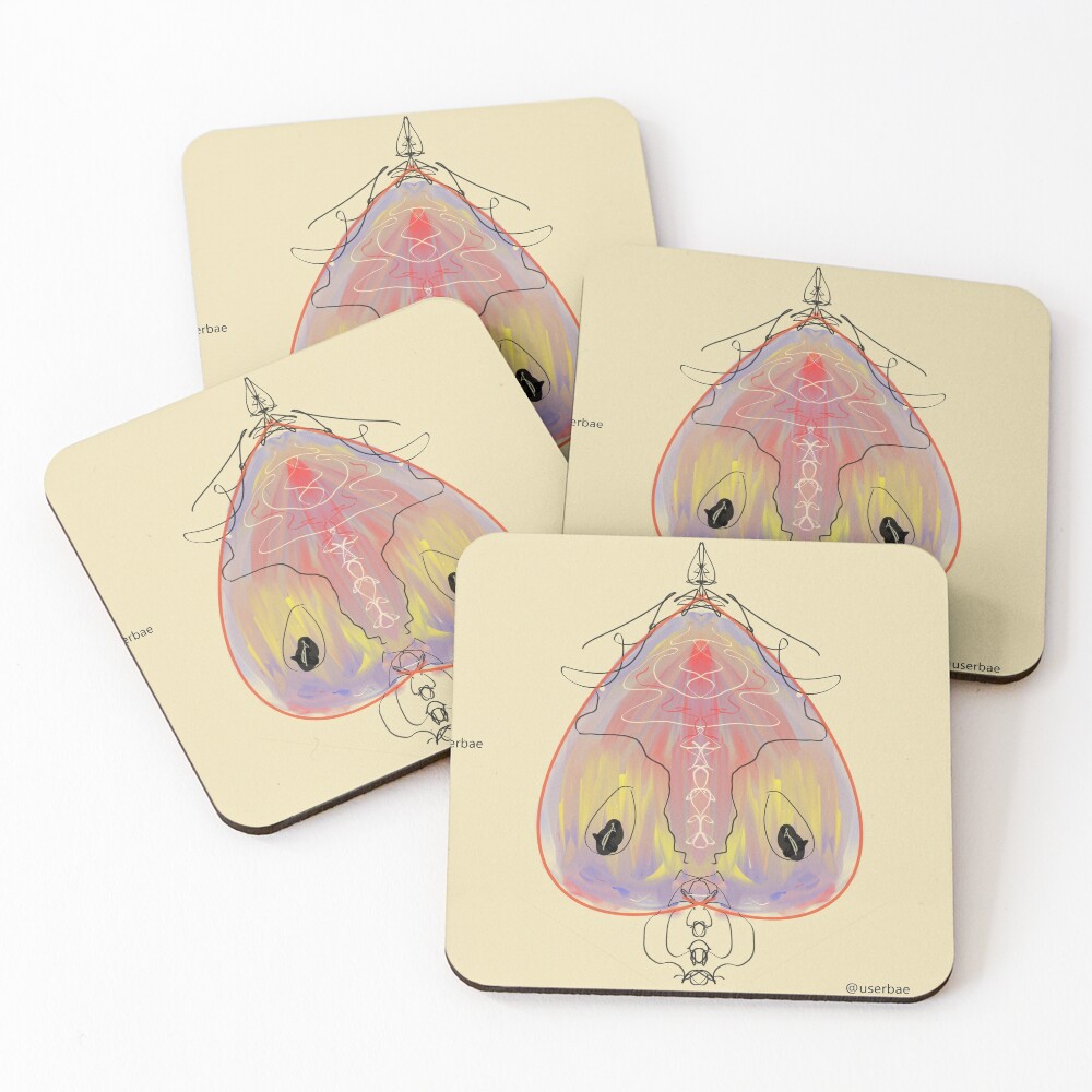 Item preview, Coasters (Set of 4) designed and sold by userbae.