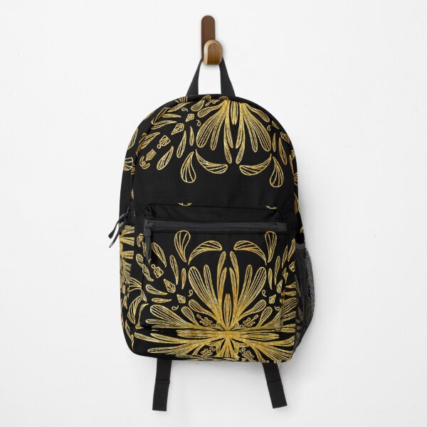Item preview, beautiful gold flowery pattern art  designed and sold by tenkenryujin.