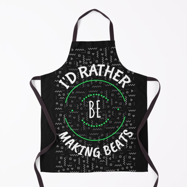 Item preview, I'D RATHER BE MAKING BEATS MUSIC LOVER T-SHIRT DESIGN designed and sold by BestCoolStuff.