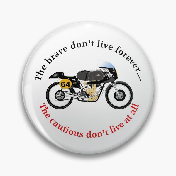 Item preview, AJS7R motorcycle live life designed and sold by Fozzyartsales.