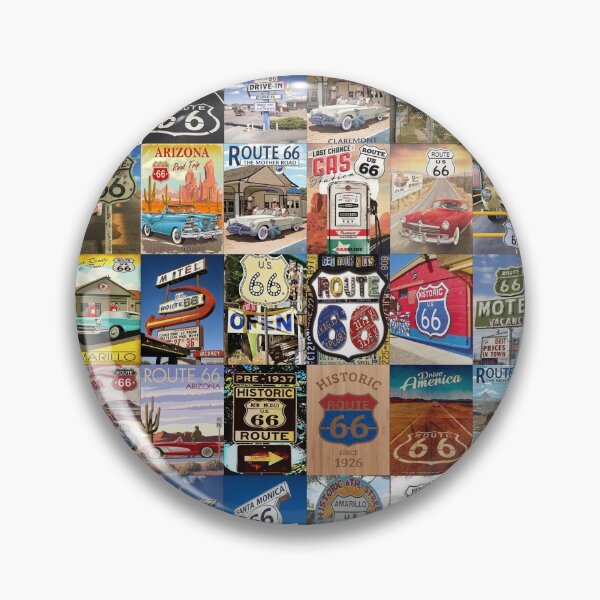 Artikelvorschau, Route 66 entworfen und verkauft von Montage-Madness.