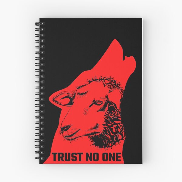 Item preview, NO CONFÍES EN NADIE - Wolf / Sheep designed and sold by Nico Del G.