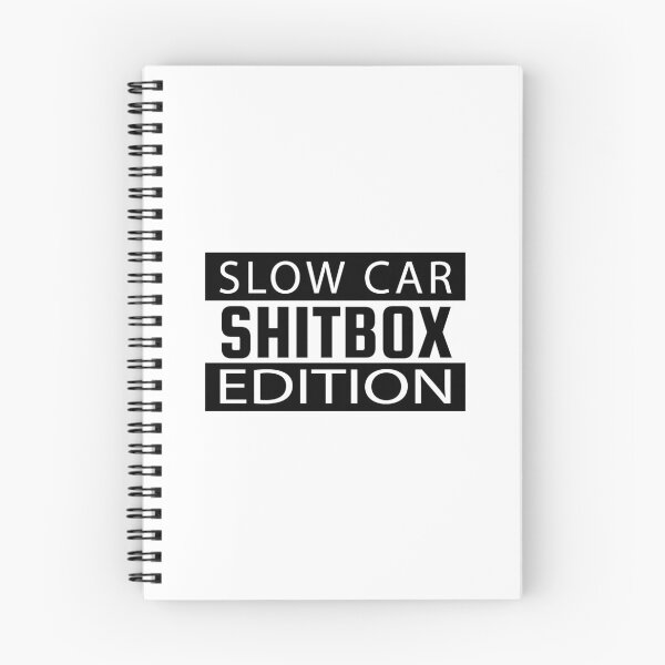 Item preview, SHITBOX Edition - Slow Car - Perfect Bumper Sticker for the Car Lover designed and sold by JasKei-Designs.