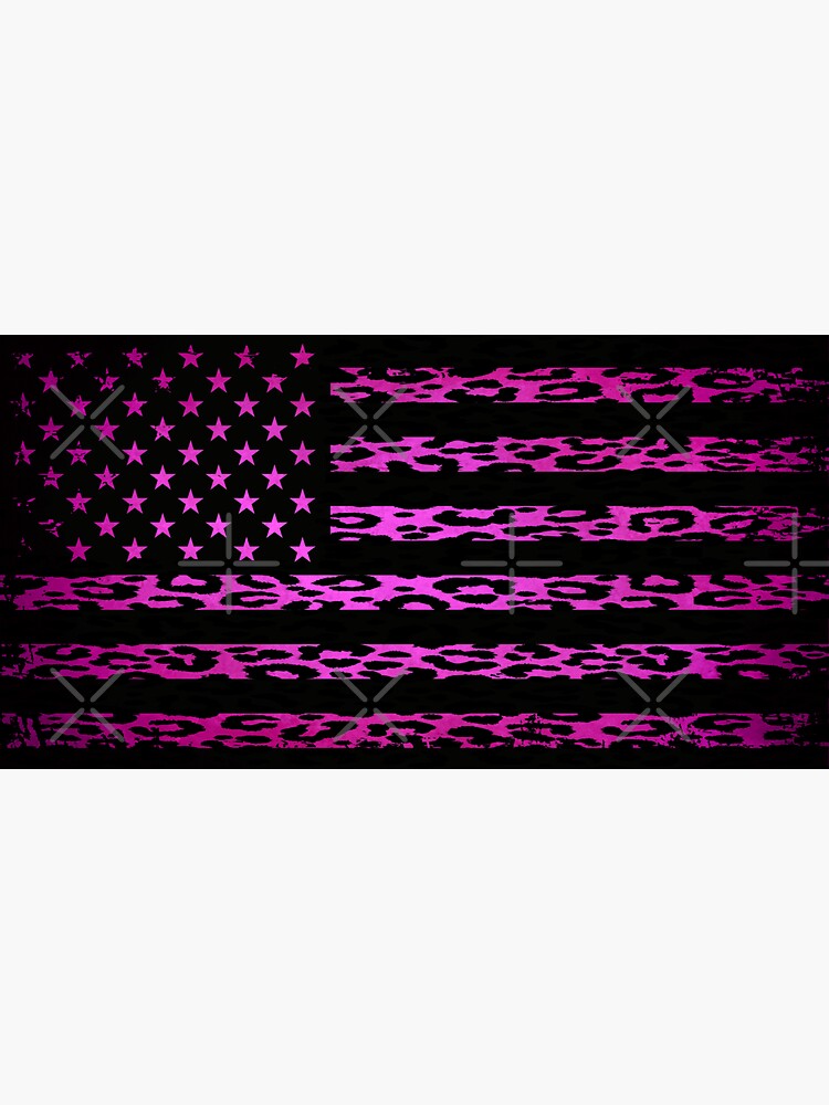 Pink Cheetah Flag Pink Cheetah Flag