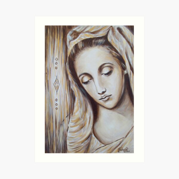 Hear Her Through The Noise Art Print