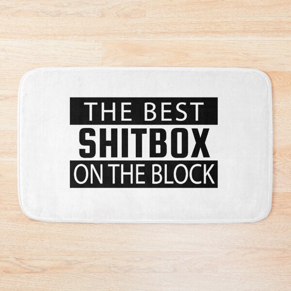 Item preview, SHITBOX Edition - Best shitbox on the Block - Perfect Bumper Sticker for the Car Lover designed and sold by JasKei-Designs.