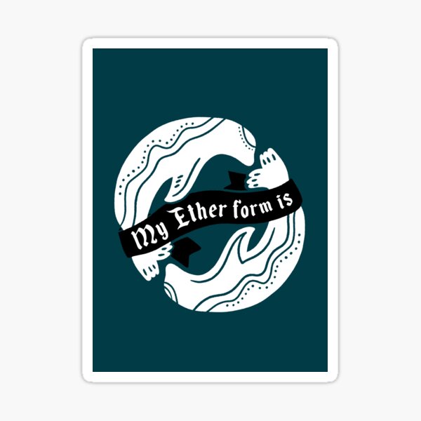 Selkie Ether Form Sticker