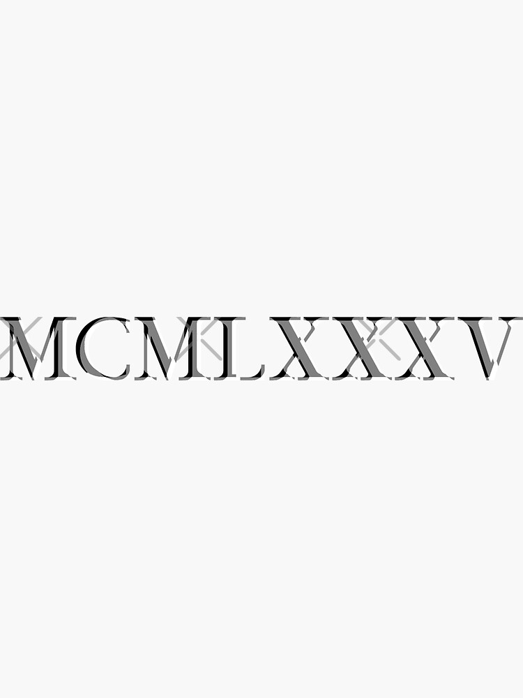 roman numeral tattoo list of roman numerals from one to a hundred  Roman  numeral tattoos Roman numerals Tree tattoo drawings