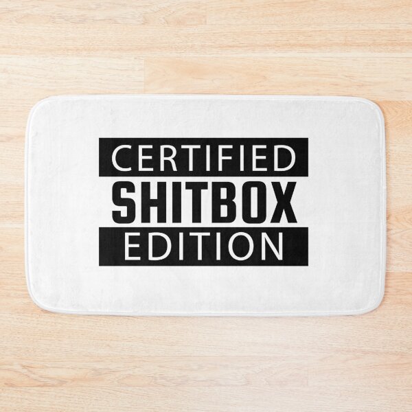Item preview, SHITBOX Edition - CERTIFIED Shitbox - Perfect Bumper Sticker for the Car Lover designed and sold by JasKei-Designs.