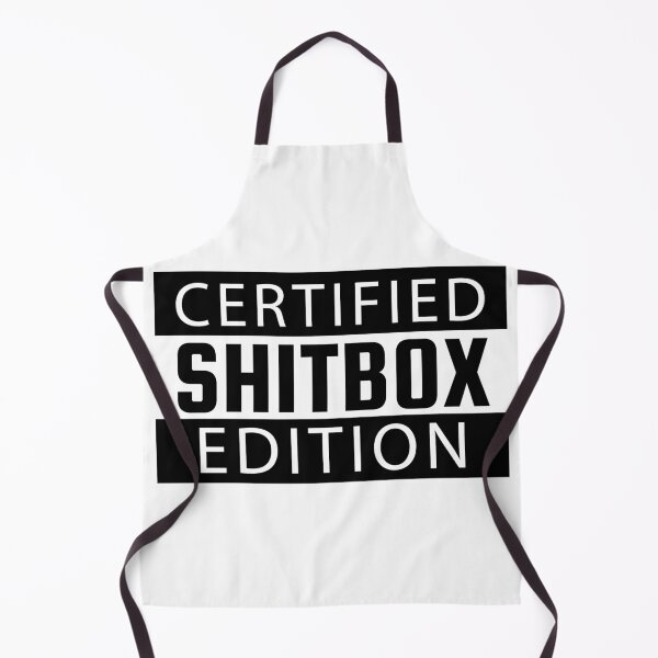 Item preview, SHITBOX Edition - CERTIFIED Shitbox - Perfect Bumper Sticker for the Car Lover designed and sold by JasKei-Designs.