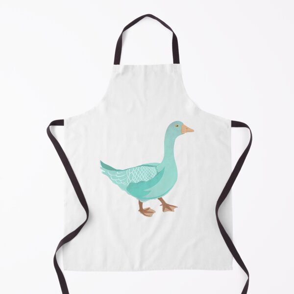 Item preview, Me Goose-Ta Blue Cute Watercolor designed and sold by ChillCozyCorner.