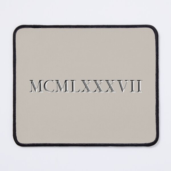 Item preview, Roman Numeral 1987 designed and sold by GloopTrekker.