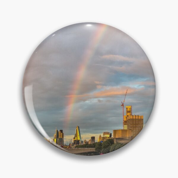 Item preview, London Skyline With Rainbow designed and sold by Graham Prentice.