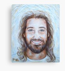 His Smile Lights The World Canvas Print