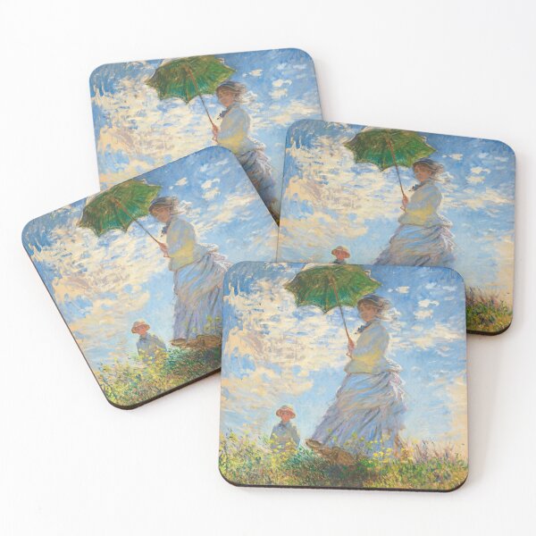 Item preview, Woman with a Parasol, Madame Monet  - Claude Monet - Reimagined designed and sold by ImagenImages.