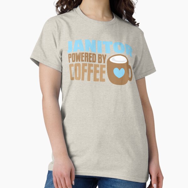 Item preview, JANITOR powered by coffee designed and sold by jazzydevil.